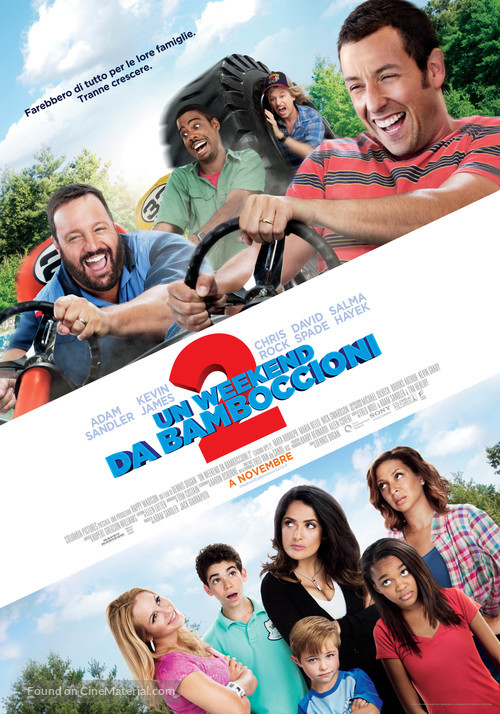 Grown Ups 2 - Italian Movie Poster