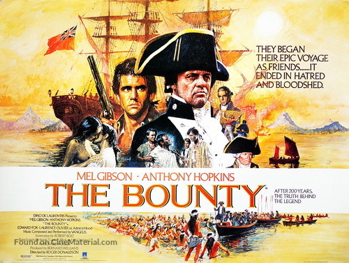The Bounty - British Movie Poster