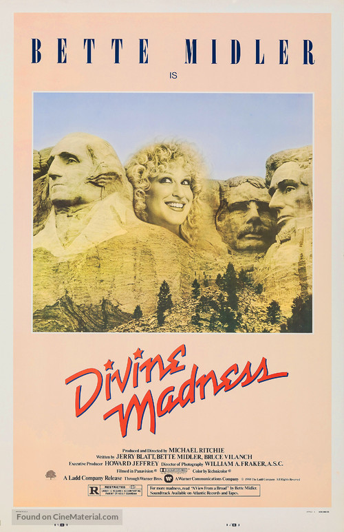 Divine Madness! - Movie Poster