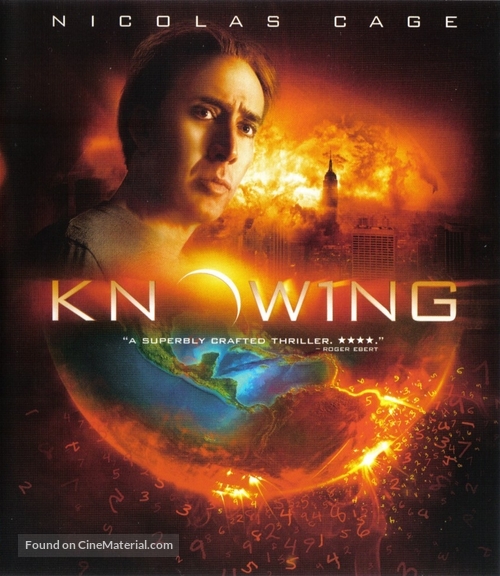 Knowing - Blu-Ray movie cover