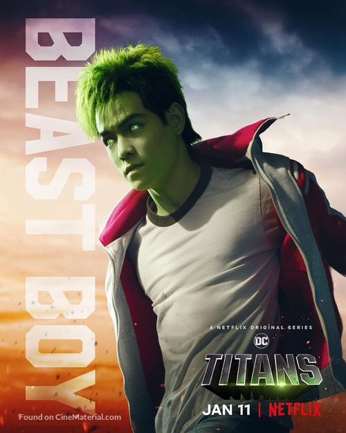 Titans - British Movie Poster