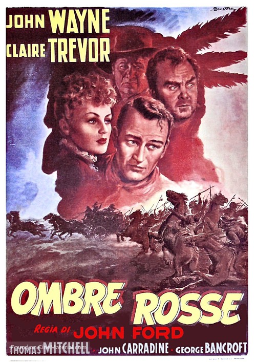 Stagecoach - Italian Movie Poster