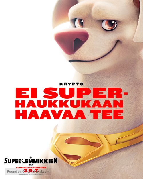 DC League of Super-Pets - Finnish Movie Poster