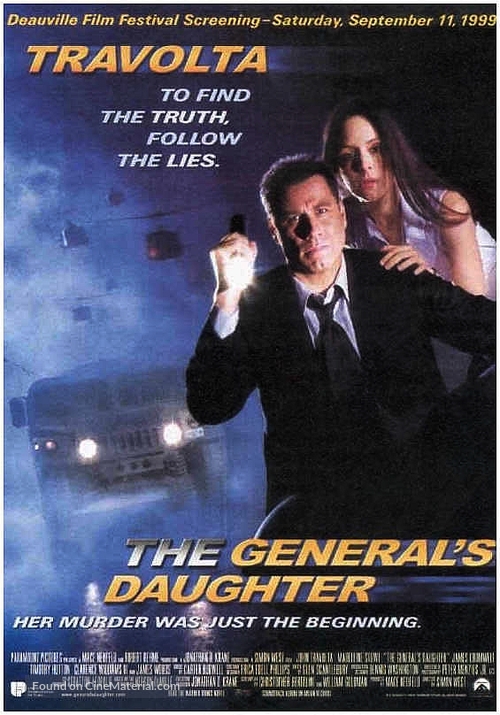 The General&#039;s Daughter - Canadian Movie Poster