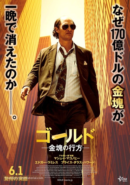Gold - Japanese Movie Poster