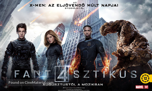 Fantastic Four - Hungarian Movie Poster