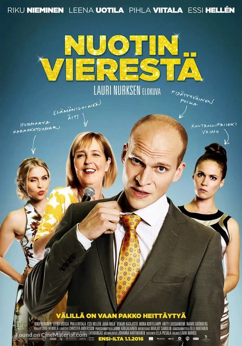 Nuotin vierest&auml; - Finnish Movie Poster