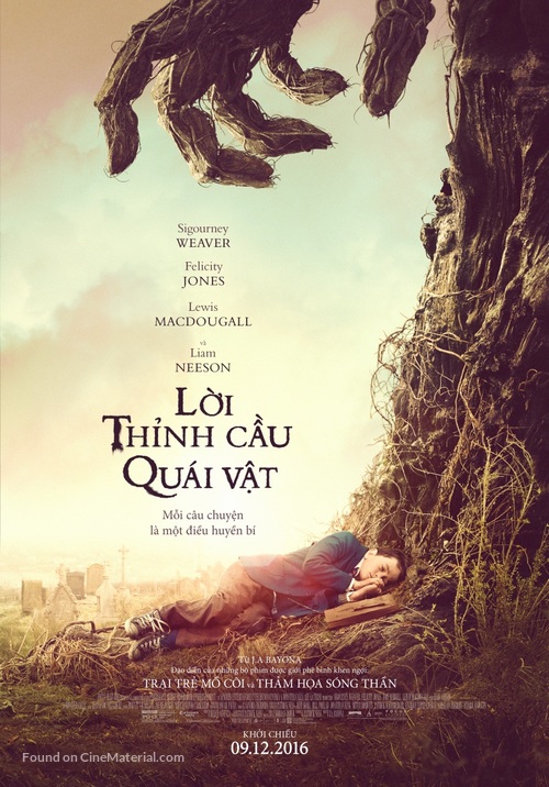 A Monster Calls - Vietnamese Movie Poster
