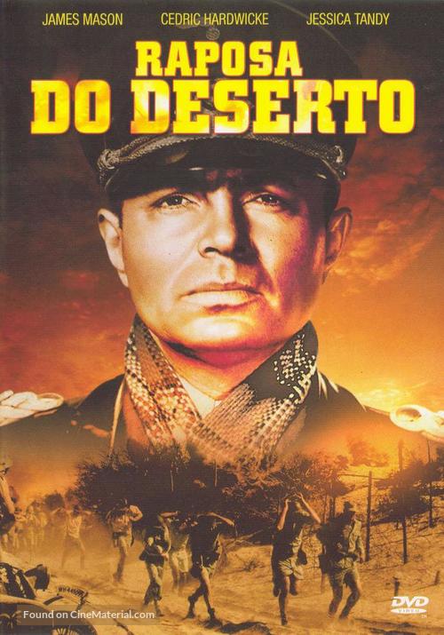 The Desert Fox: The Story of Rommel - Brazilian DVD movie cover