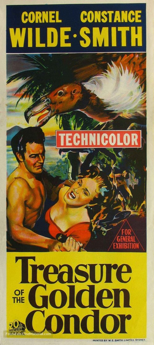 Treasure of the Golden Condor - Movie Poster