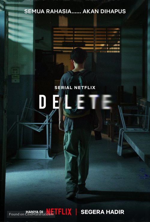 &quot;Delete&quot; - Indonesian Movie Poster