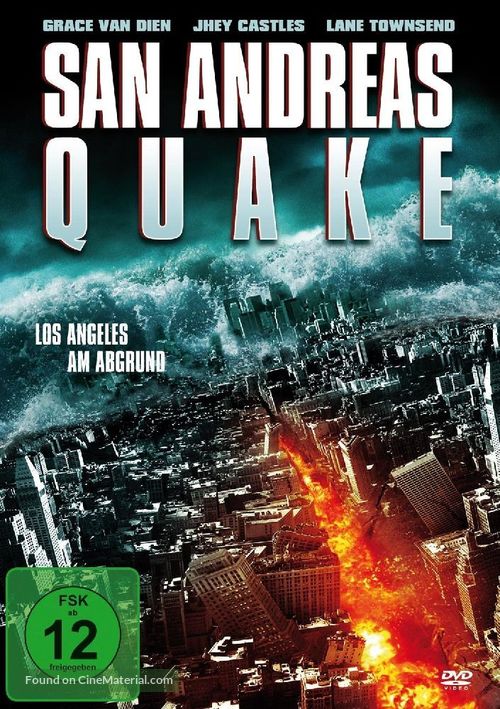San Andreas Quake - German DVD movie cover