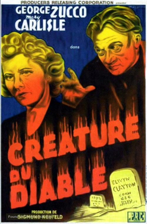 Dead Men Walk - French Movie Poster