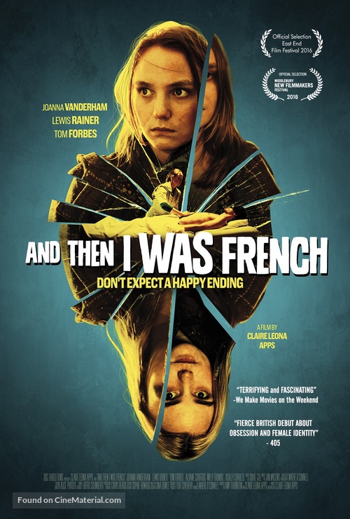 And Then I Was French - British Movie Poster