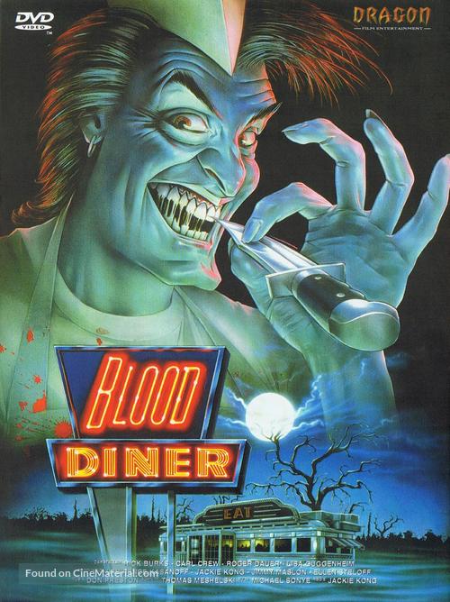 Blood Diner - German DVD movie cover