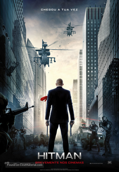 Hitman: Agent 47 - Portuguese Movie Poster