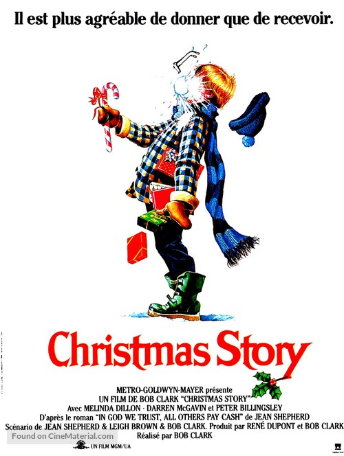 A Christmas Story - French Movie Poster