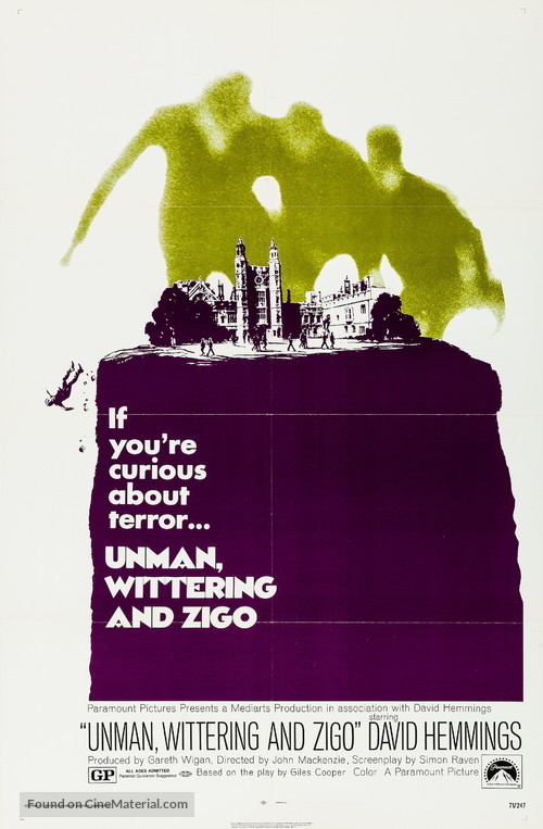 Unman, Wittering and Zigo - Movie Poster