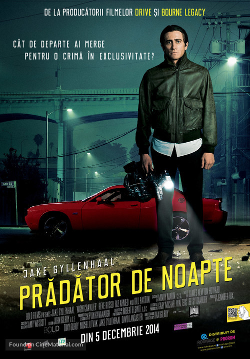 Nightcrawler - Romanian Movie Poster
