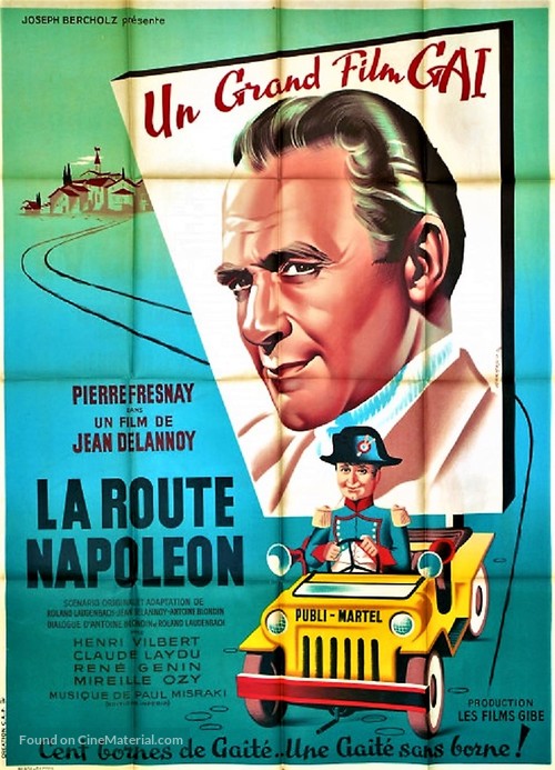 La route Napol&eacute;on - French Movie Poster