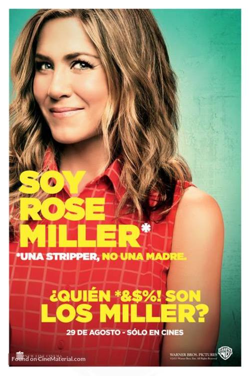 We&#039;re the Millers - Mexican Movie Poster
