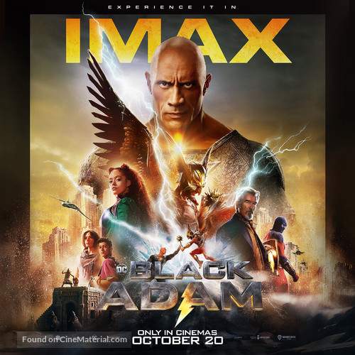 Black Adam - International Movie Poster