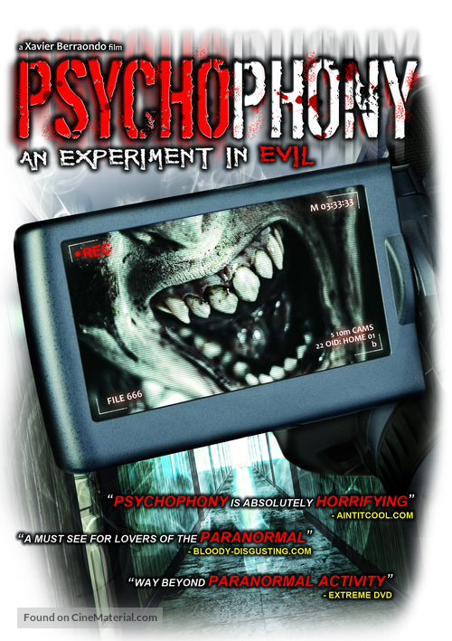 Psychophony - DVD movie cover