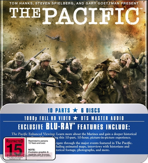 &quot;The Pacific&quot; - New Zealand Blu-Ray movie cover