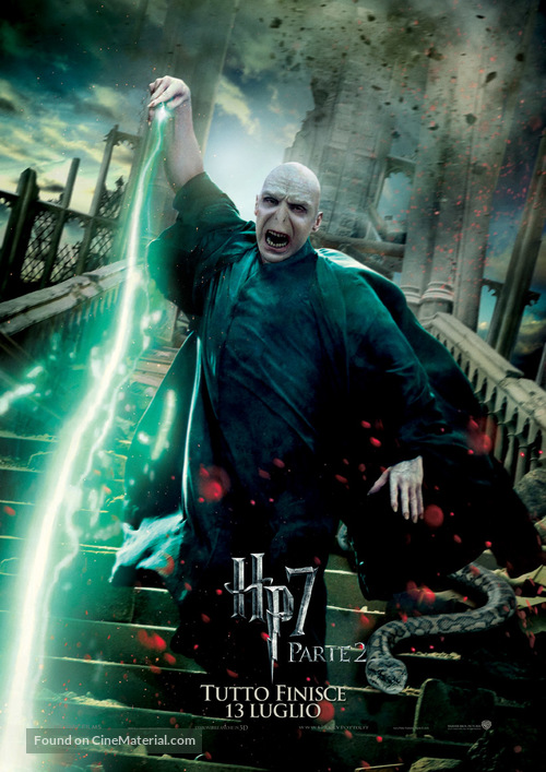 Harry Potter and the Deathly Hallows - Part 2 - Italian Movie Poster