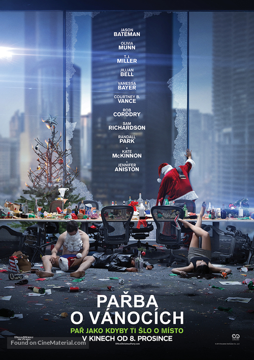 Office Christmas Party - Czech Movie Poster