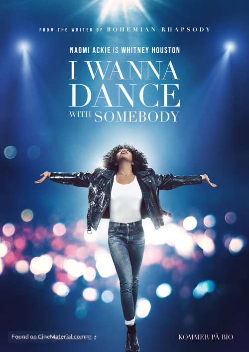 I Wanna Dance with Somebody - Swedish Movie Poster