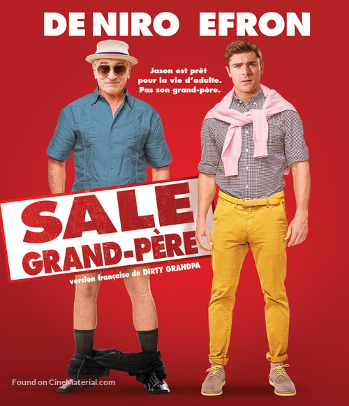 Dirty Grandpa - Canadian Blu-Ray movie cover