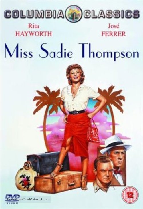 Miss Sadie Thompson - British Movie Cover