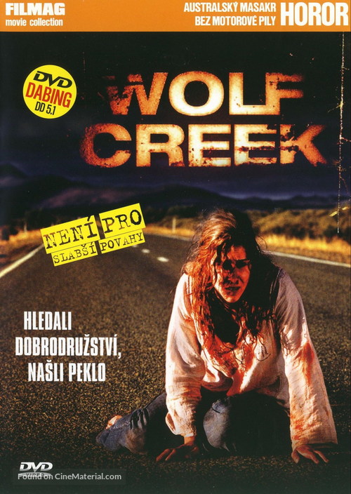 Wolf Creek - Czech Movie Cover