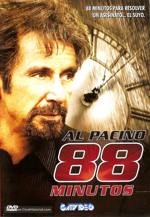 88 Minutes - Argentinian Movie Cover