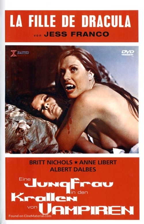 Fille de Dracula, La - German DVD movie cover