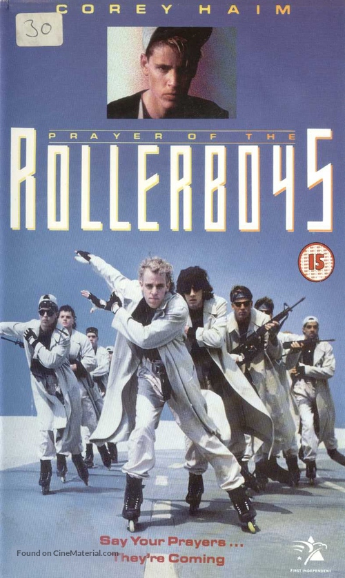 Prayer of the Rollerboys - British VHS movie cover