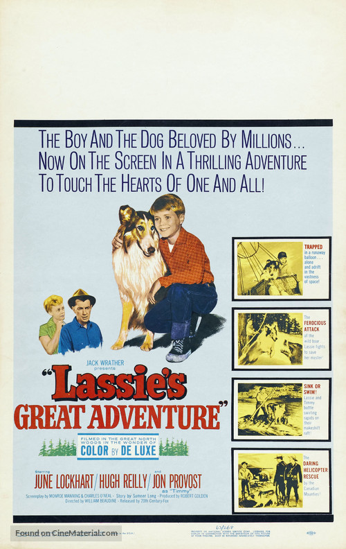 Lassie&#039;s Great Adventure - Movie Poster