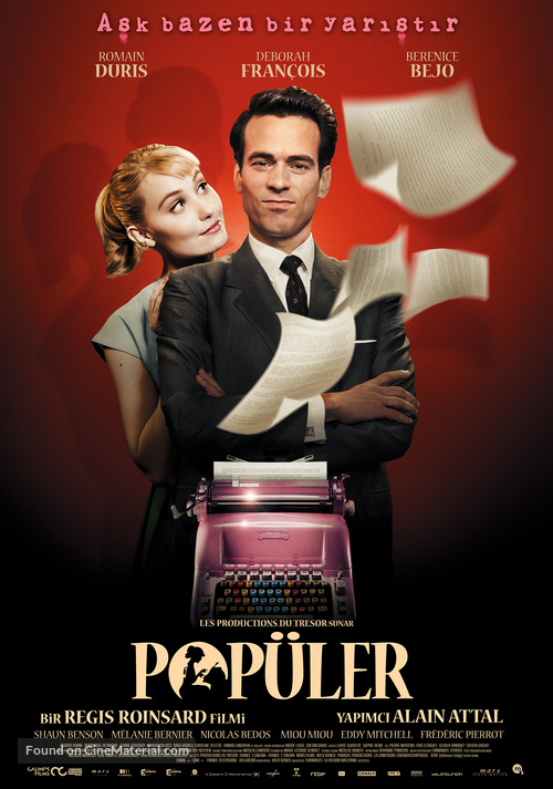 Populaire - Turkish Movie Poster