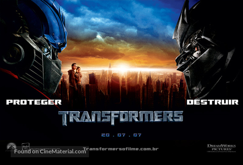 Transformers - Brazilian Movie Poster