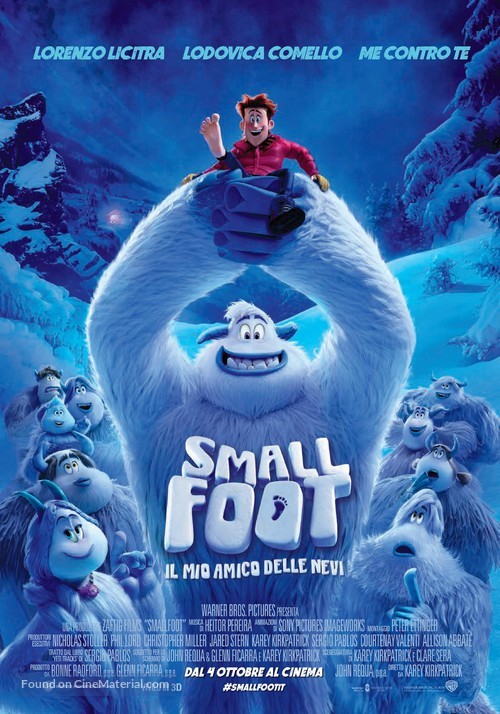 Smallfoot - Italian Movie Poster