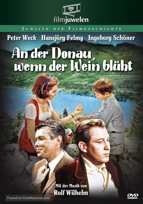 An der Donau, wenn der Wein bl&uuml;ht - German DVD movie cover