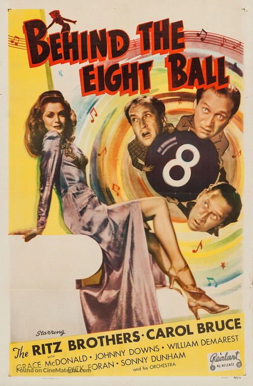 Behind the Eight Ball - Re-release movie poster