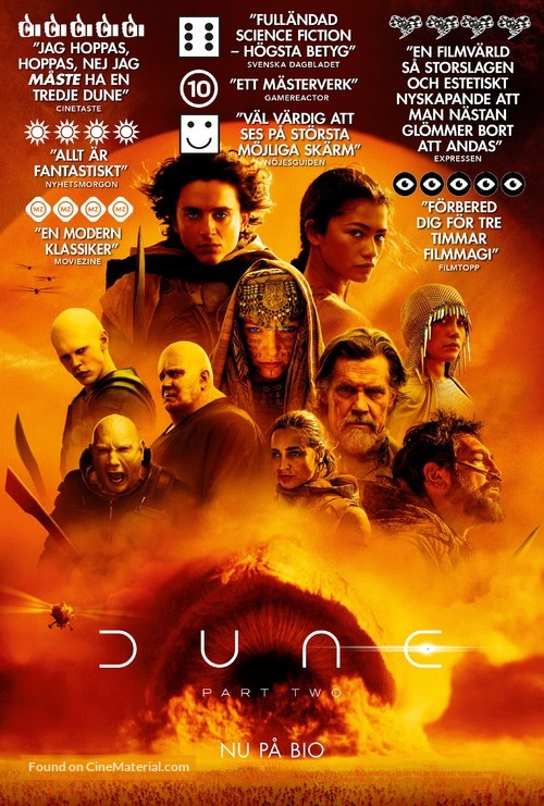 Dune: Part Two - Swedish Movie Poster