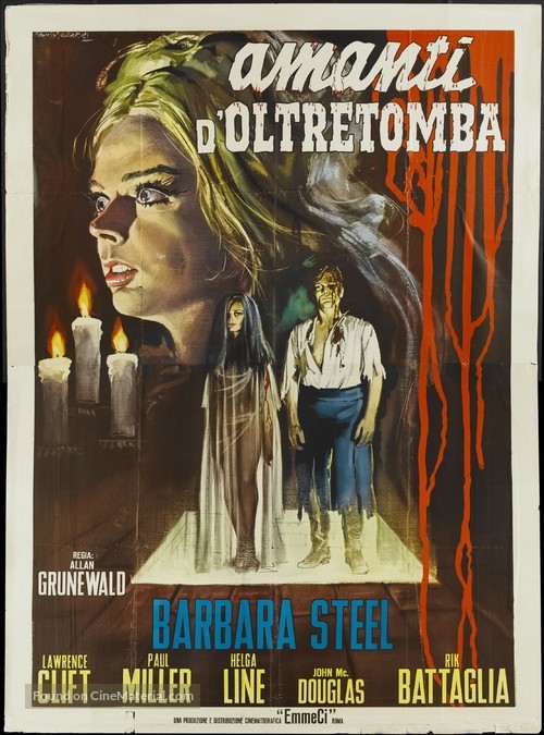 Amanti d&#039;oltretomba - Italian Movie Poster