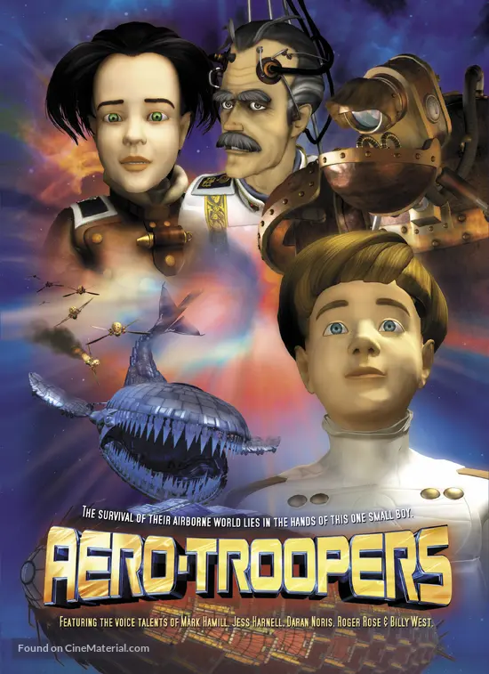 Aero-Troopers: The Nemeclous Crusade - DVD movie cover