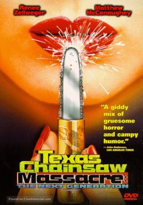 The Return of the Texas Chainsaw Massacre - DVD movie cover