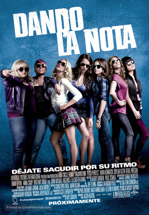 Pitch Perfect - Spanish Movie Poster