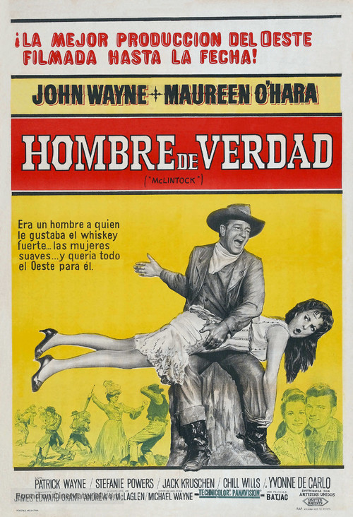 McLintock! - Argentinian Movie Poster