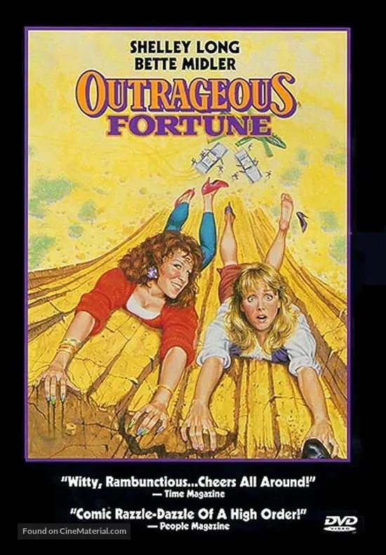 Outrageous Fortune - DVD movie cover